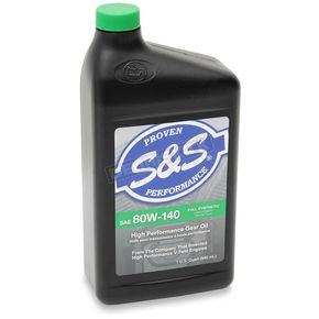 SAE 80W/140 High Performance Full Synthetic Big Twin Gear Oil