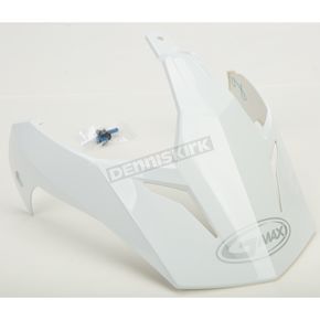 White Visor for GM11D Dual Sport Helmet