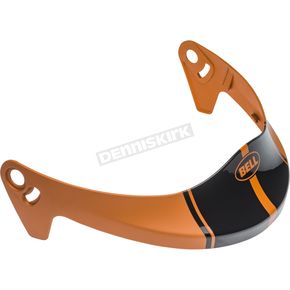 Matte/Gloss Orange/Black Visor for Eliminator Helmets