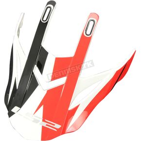 Red/White/Blue Visor for Fast/Fast Mini Twoface Helmets