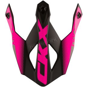 Matte Pink/Black/Gray Visor for TX319 Arkos Helmets