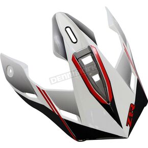 Black/Red/White Range Bladestorm Visor Kit
