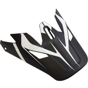 Black/White Visor Kit for Rise Flame Helmet