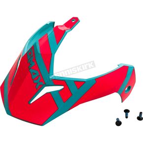 Matte Teal/Orange Visor Kit w/Screws for GM-11 and GM-11S Trapper Helmets