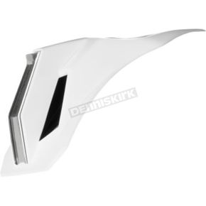 White/Silver Speedfin for the Airform Helmet