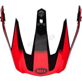 Black/Red Visor for MX-9 Adventure Mips Dash 22 Helmets