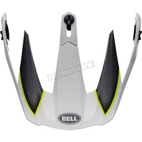 White/Gray/Hi-Viz Yellow Visor for MX-9 Adventure Mips Dalton 22 Helmets
