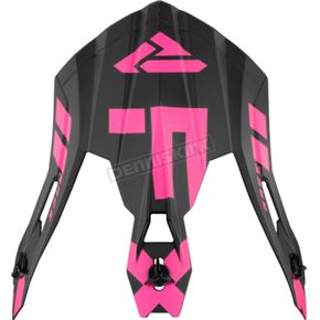 Black/Electric Pink Helium Race Division Helmet Peak