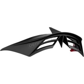 Black OTT Rear Spoiler for the Domain Helmet