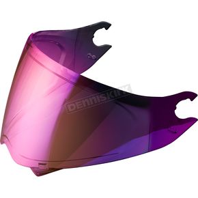 Ruby Mirrored Replacement Faceshield for Covert FX Helmet