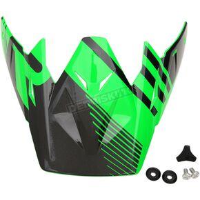 Black/Green Roost SE Visor