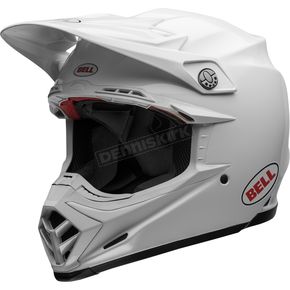 White Moto-9S Flex Helmet