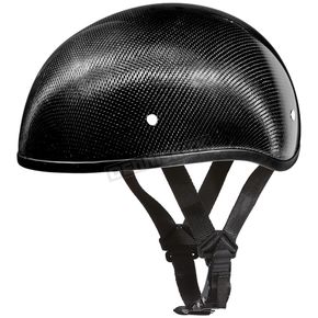 100% Carbon Fiber Skull Cap Half Helmet w/o Visor