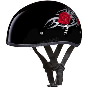 Rose Cap Half Helmet
