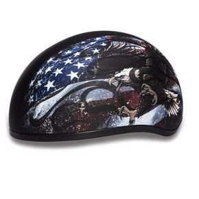 USA Skull Cap Half Helmet