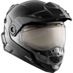 Black Mission AMS Snow Helmet w/Dual Lens Shield