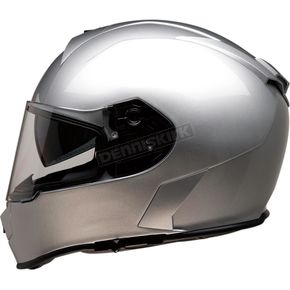 Silver Warrant Helmet 