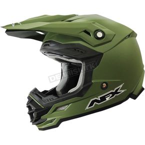 Matte Olive FX-19R Helmet
