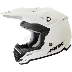 Matte White FX-19R Helmet