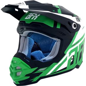 Matte Green Racing FX-19R Helmet