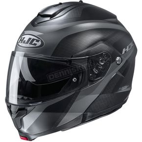 Semi-Flat Black/Gray C91 Taly MC5SF Modular Helmet