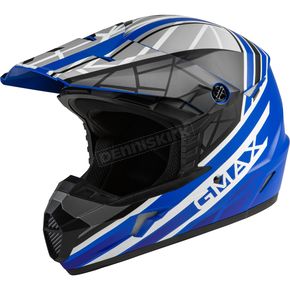 Matte Blue/Black/White MX-46 Mega Helmet