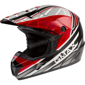 Youth Black/Red/White MX-46Y Mega Helmet
