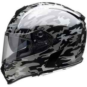 Black/Gray Camo Warrant Helmet 
