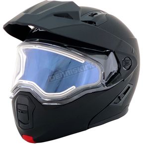 Matte Black FX-111DS Electric Snow Helmet