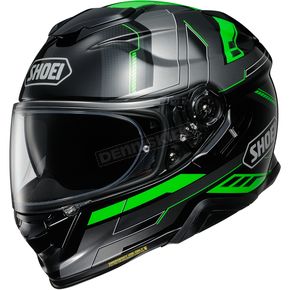 Gray/Black/Green GT-Air II Aperture TC-4 Helmet