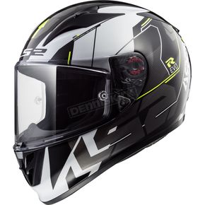 Black/Blue/Hi-Viz Yellow Arrow EVO Techno Helmet