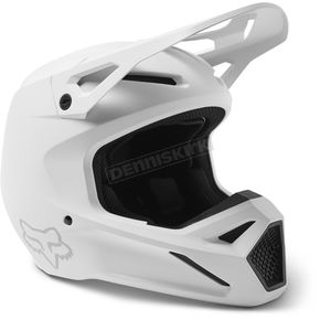 Matte White V1 Solid Helmet