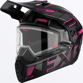 Electric Pink Clutch X EVO Helmet w/Electric Shield