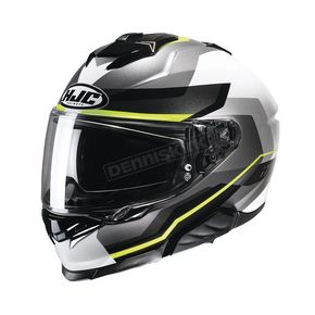 White/Black/Gray/Hi-Viz i71 Nior MC3H Helmet