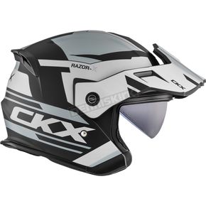  Matte Gray/Black Razor-X Slant Helmet