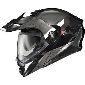 Black/White EXO-AT960 Modular Topographic Helmet