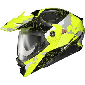 Hi-Vis/Black EXO-AT960 Modular Topographic Helmet