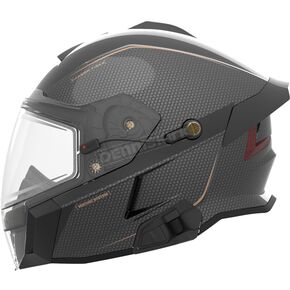 Black Gold Delta V Carbon Commander Ignite Helmet