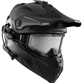Matte Carbon Titan Original Backcountry Helmet w/210° Electric Goggle