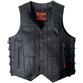 Ten Pocket Cowhide Leather Vest