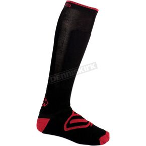 Insulator Black/Red Heavy-Weight Socks