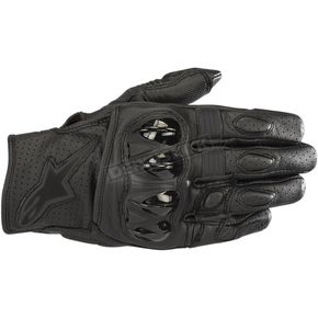Black Celer V2 Leather Gloves