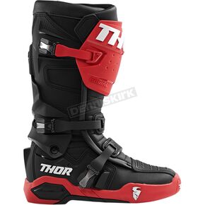 Red/Black Radial MX Boots
