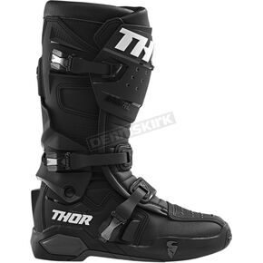 Black Radial MX Boots