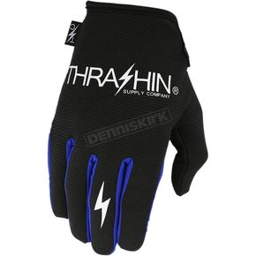 Black/Blue Stealth Gloves 