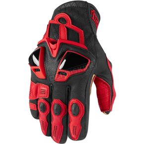 Red Hypersport Short Gloves