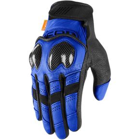 Blue Contra 2 Gloves