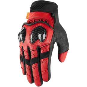 Red Contra 2 Gloves