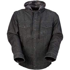 Black/Grey Timber Denim Shirt