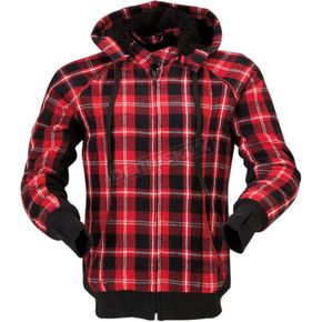 Womens Red/Black Lumberjill Jacket